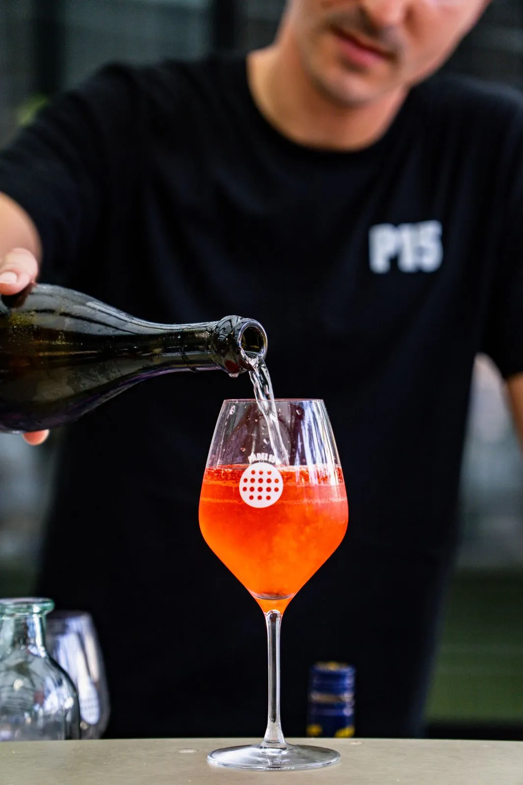 Cocktail signature lors d'un événement Padel 15